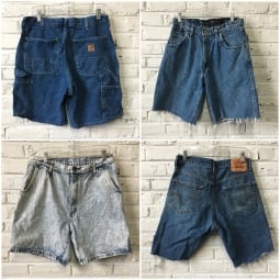 Mens Denim Dad Shorts (Jorts) & Cutoffs by the bundle-ON BACKORDER